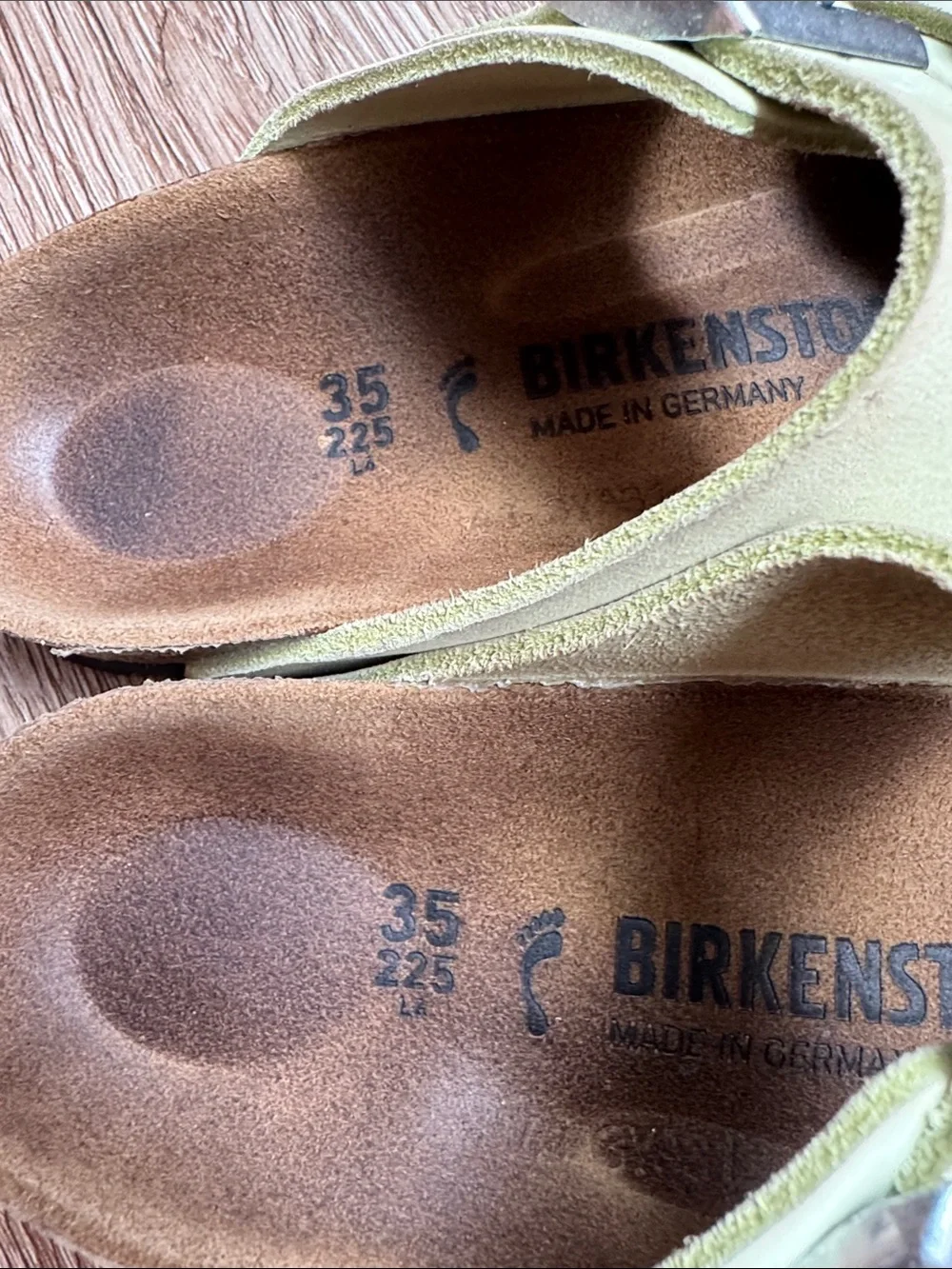 Birkenstock Arizona nubuck leather, size 35